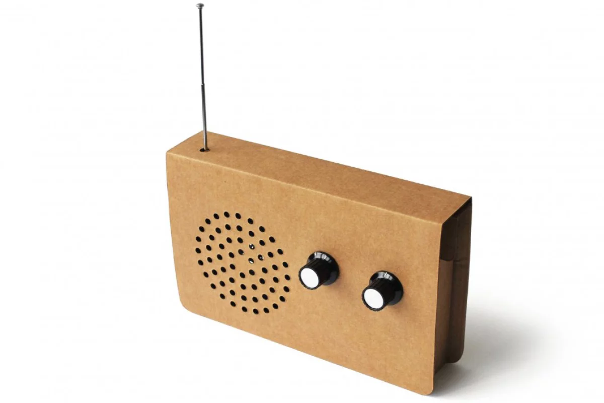 The Card Radio, designed by Chris McNicholl