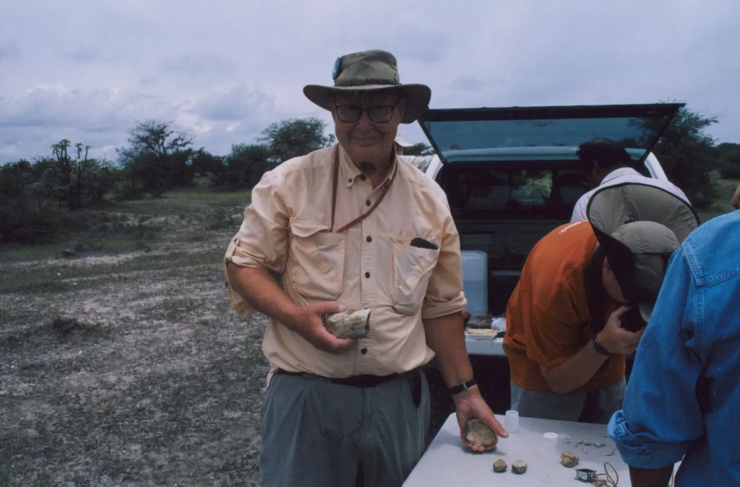 Warren Stortroen, who has taken part in 60 Earthwatch expeditions