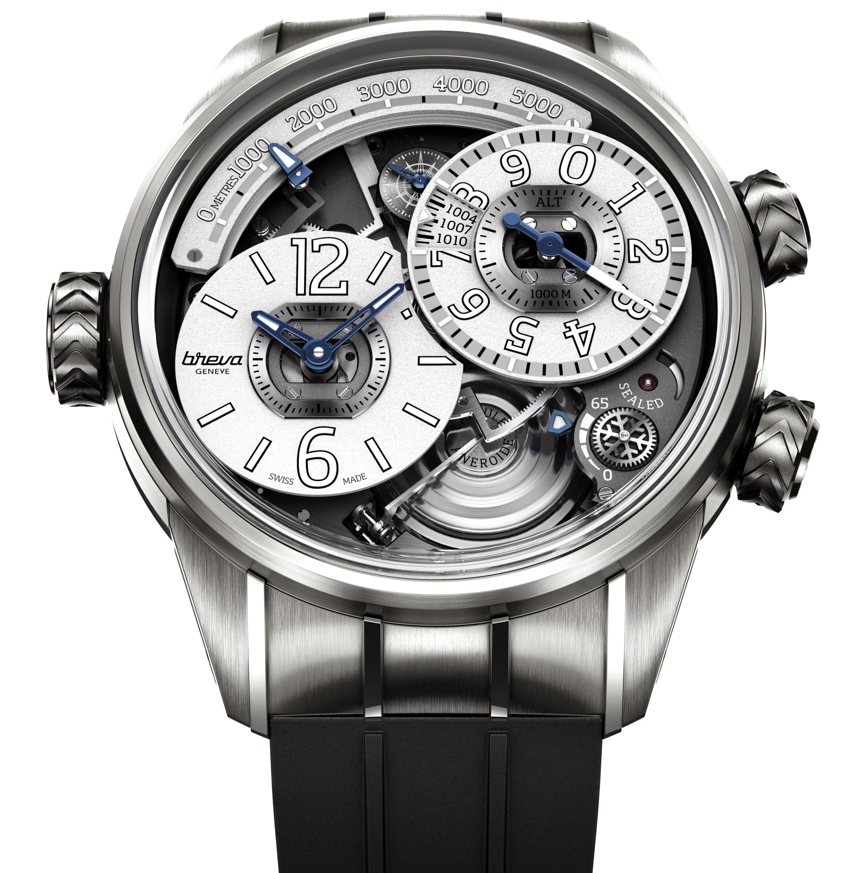 The Génie 02 Terre has three crowns