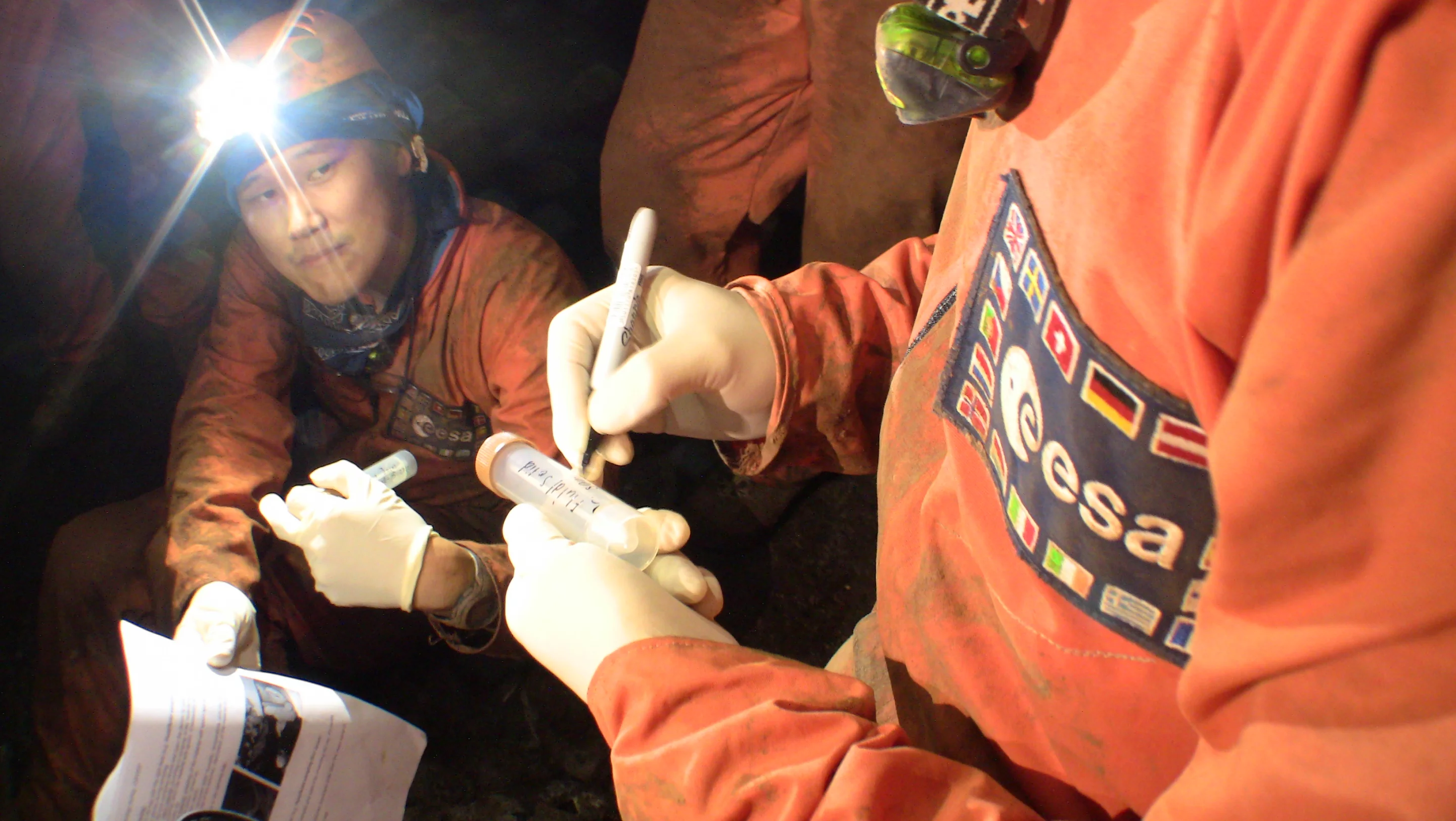 While underground, the team will carry out experiments (Image: ESA–F. Sauro)