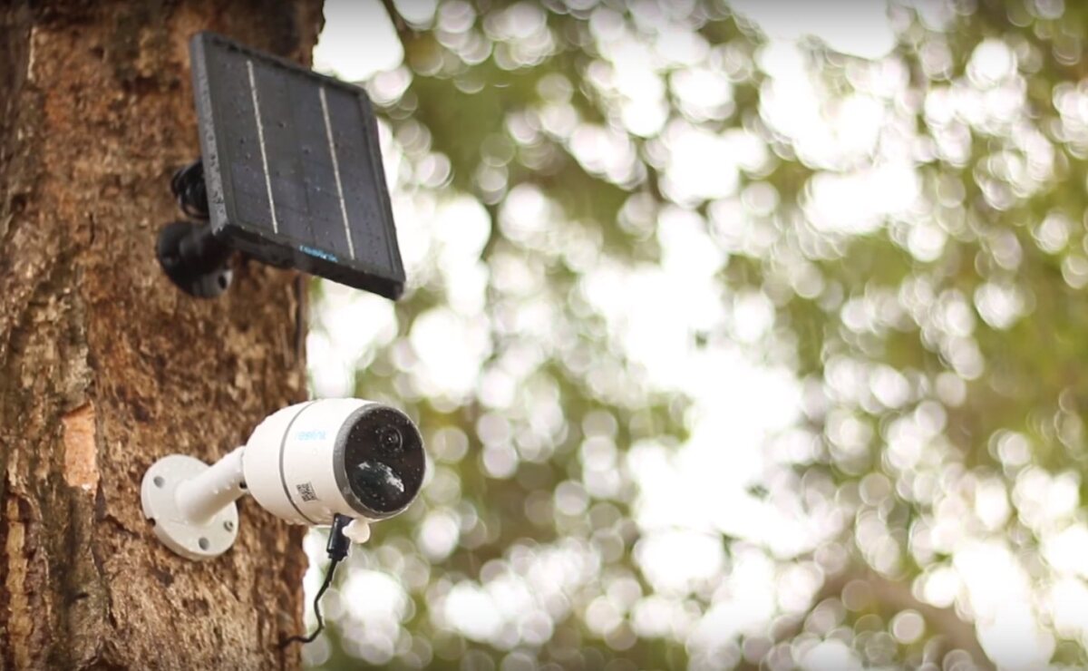 The Reolink Go's battery is reported good for 500 minutes of live view footage, but connection to an optional solar panel could mean a set and forget installation