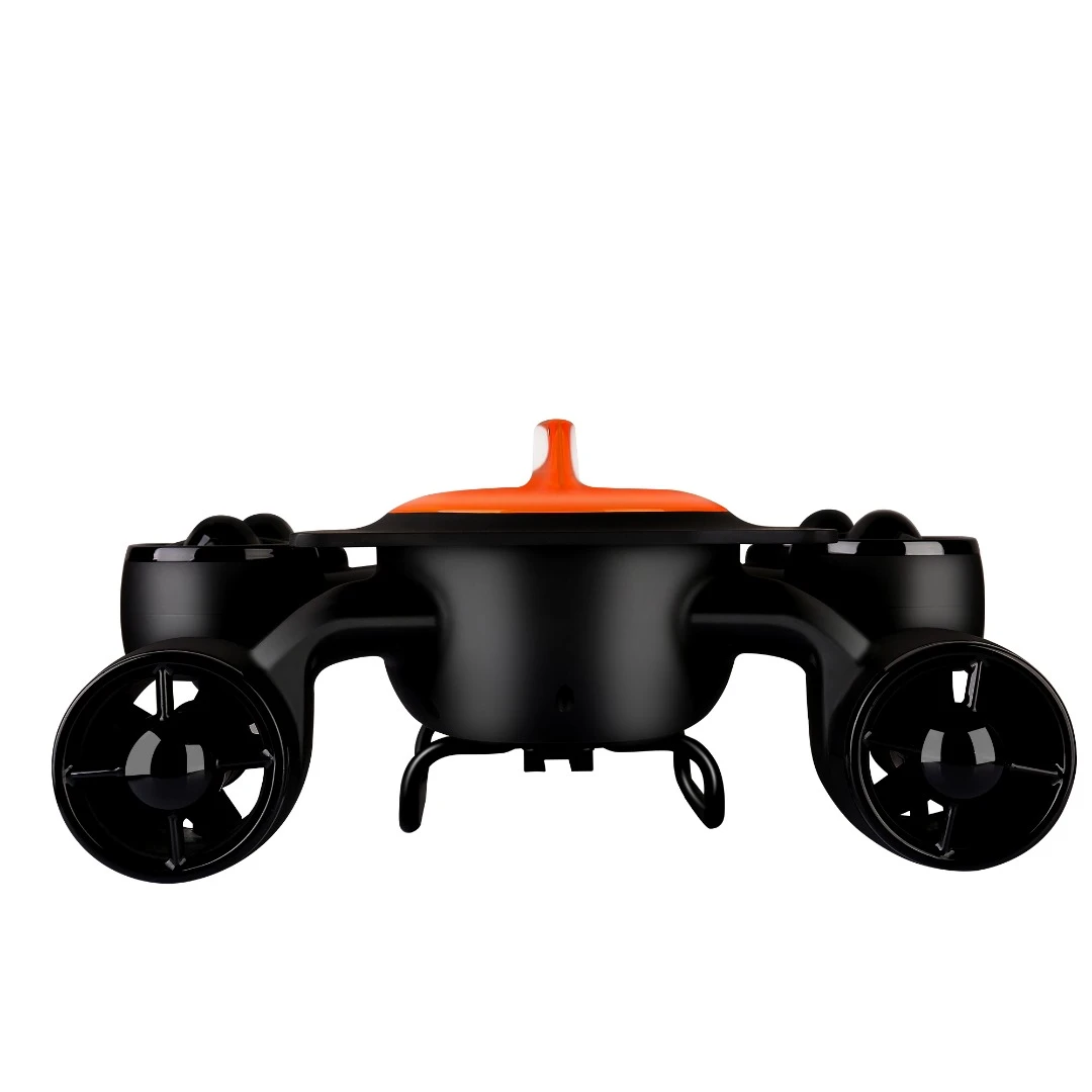 Back view of the Titan underwater drone