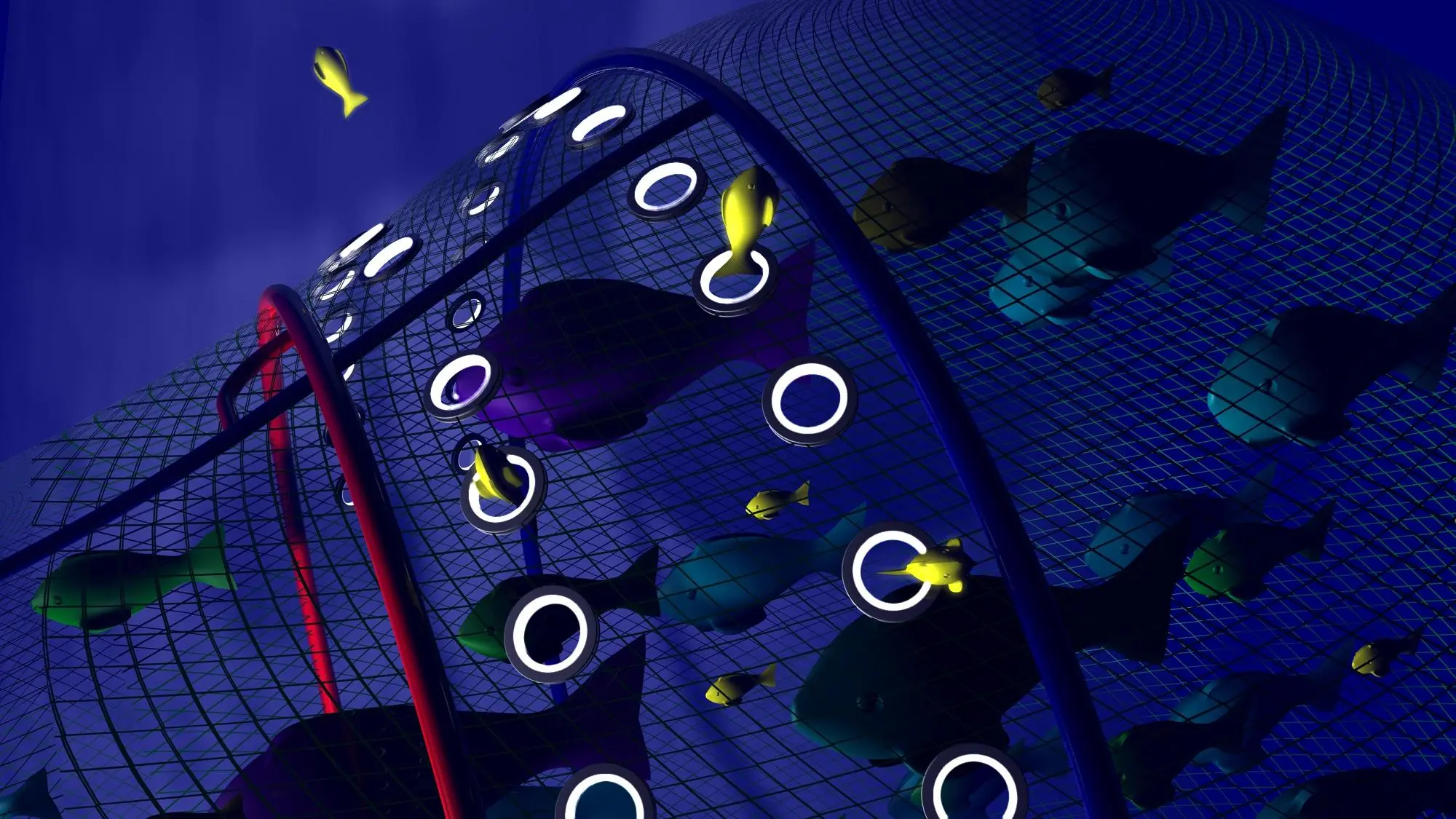Dan Watson's SafetyNet, which lets juvenile and non-target fish escape commercial fishing nets, has taken out the 2012 James Dyson Award