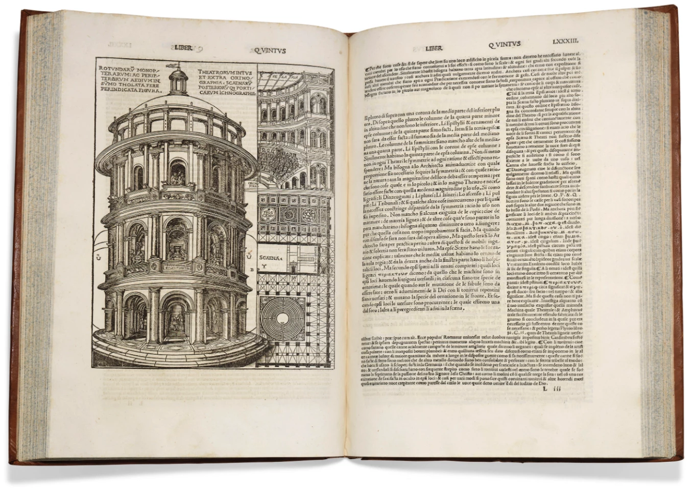 De architectura libri dece by Marcus Vitruvius Pollio (1st century BCE) | Auction Description | Estimate: $22,800 to $31,675 | Auction Date: July 10, 2019