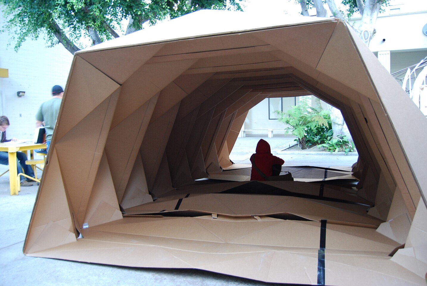 Cardborigami Fuses Cardboard And Origami To Shelter The Homeless
