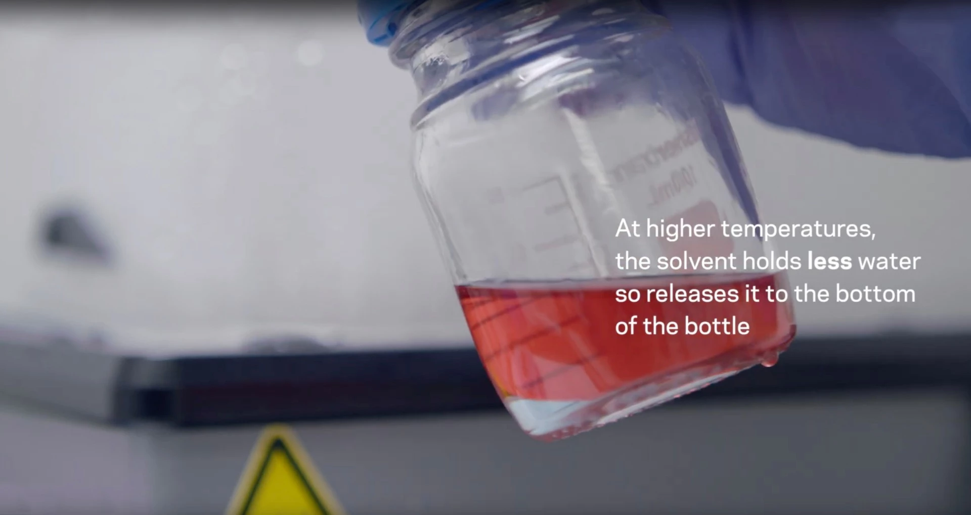 The penultimate stage in the new desalination technique
