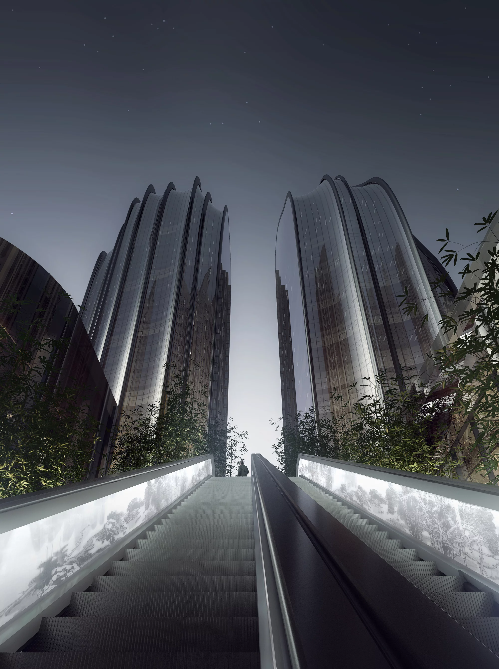 Chaoyang Park Plaza is due for completion in 2016 (Image: MAD)