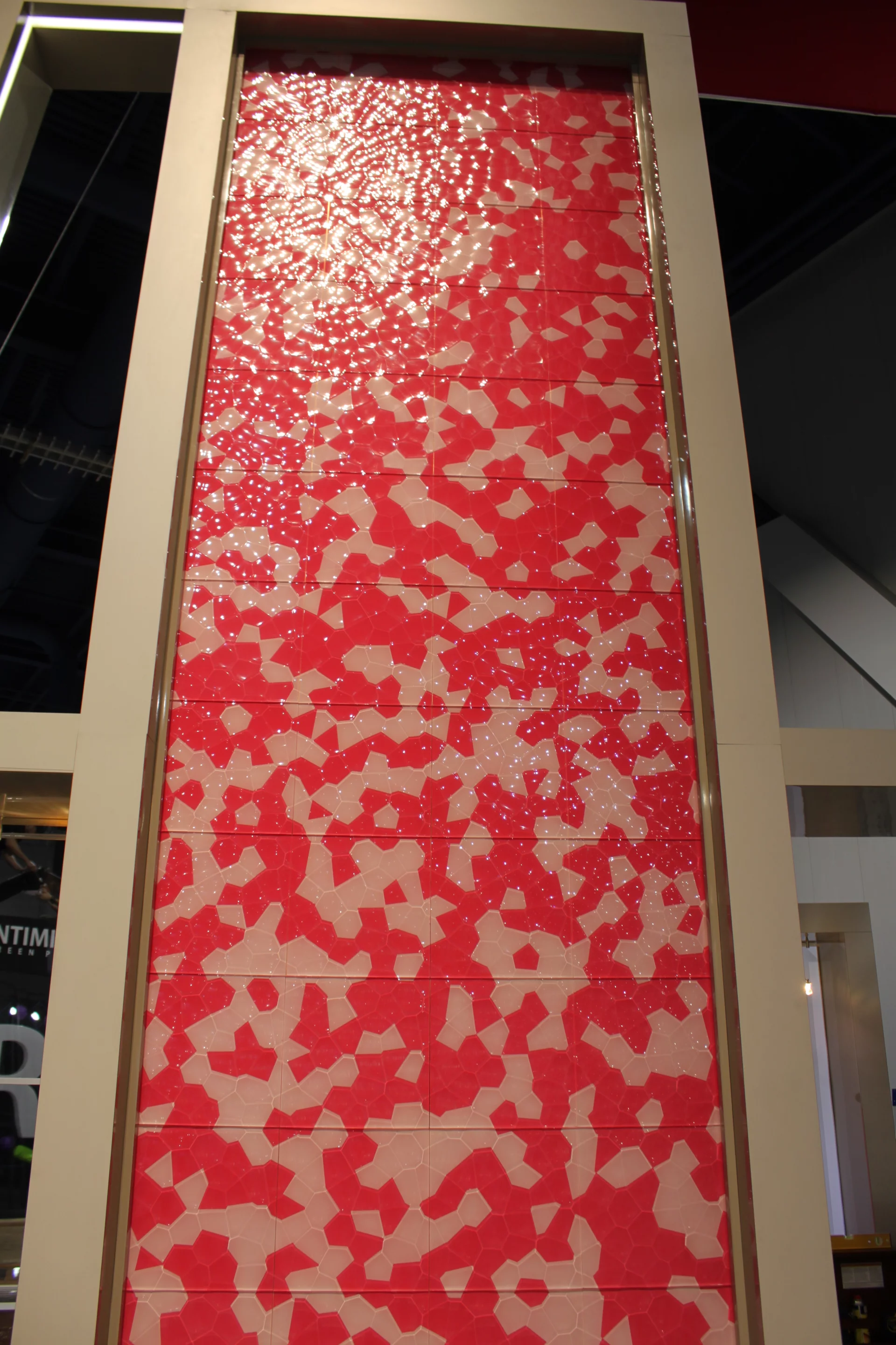 E Ink says that Prism walls could be used as an interactive navigation aid to students attempting to find their way around a campus (Photo: E Ink)