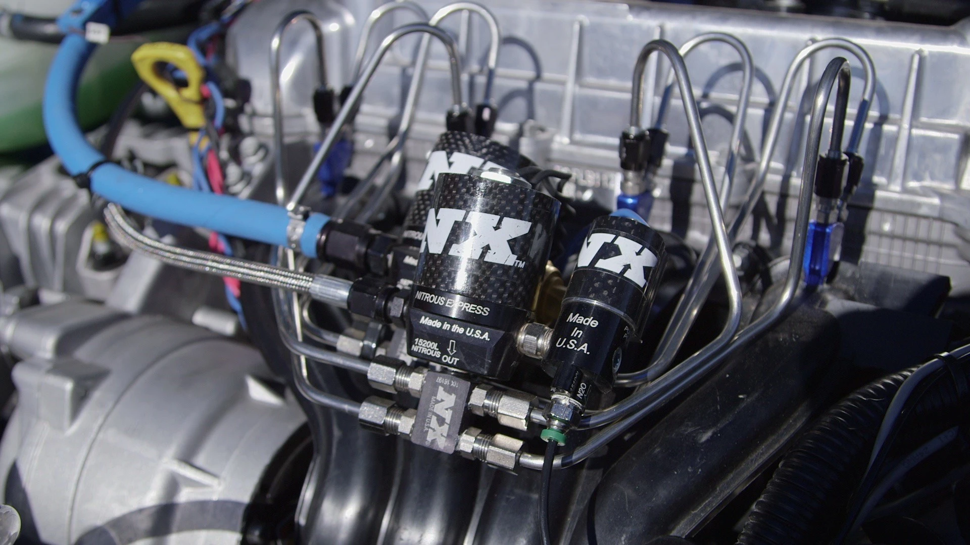 Direct port injection for the nitrous oxide was added to the combustion engine in the Ioniq