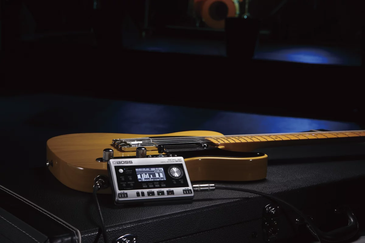 Roland has announced the release of the MICRO BR BR-80 pocket digital recording studio