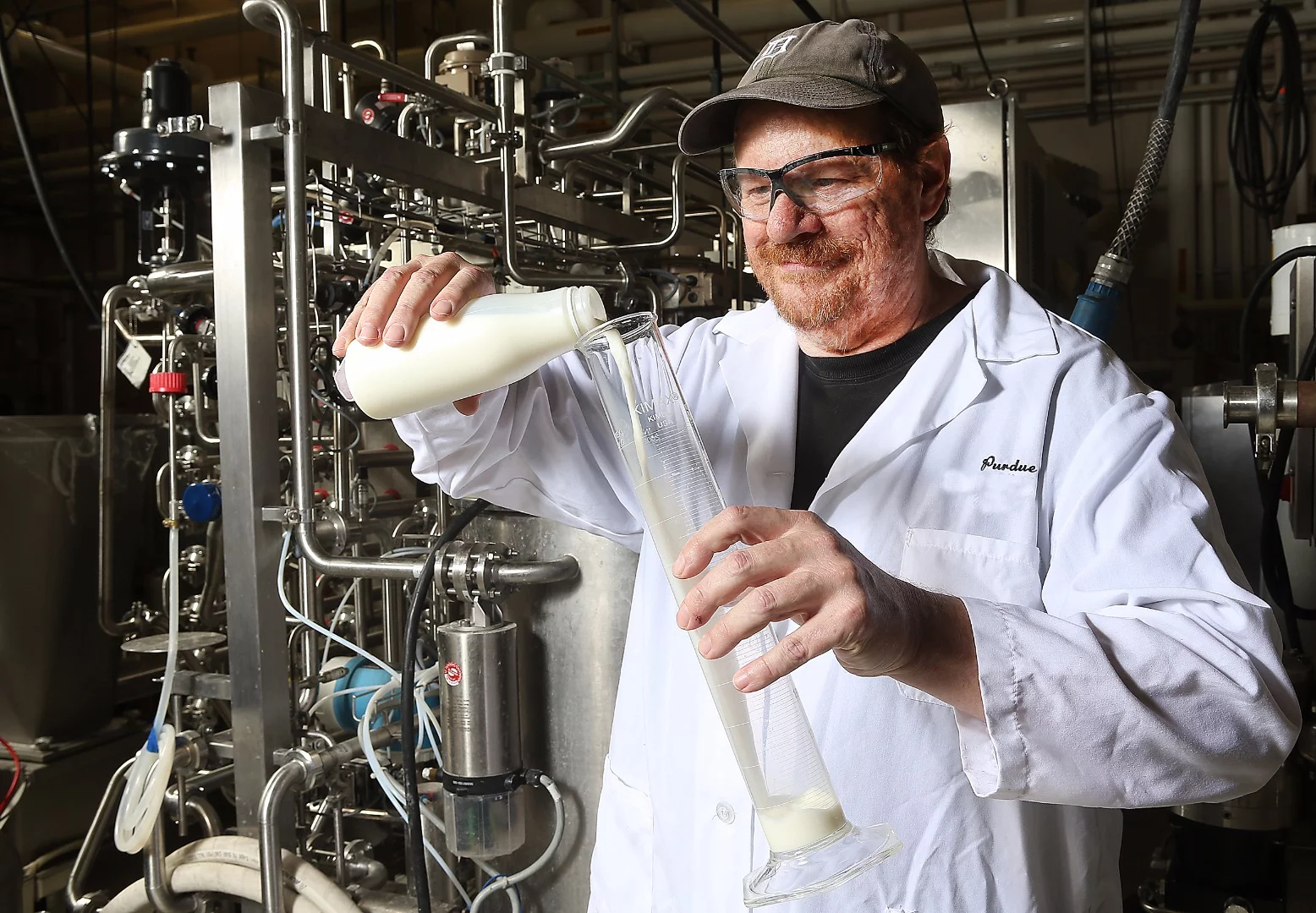 Purdue University researcher Bruce Applegate, who helped develop the new process