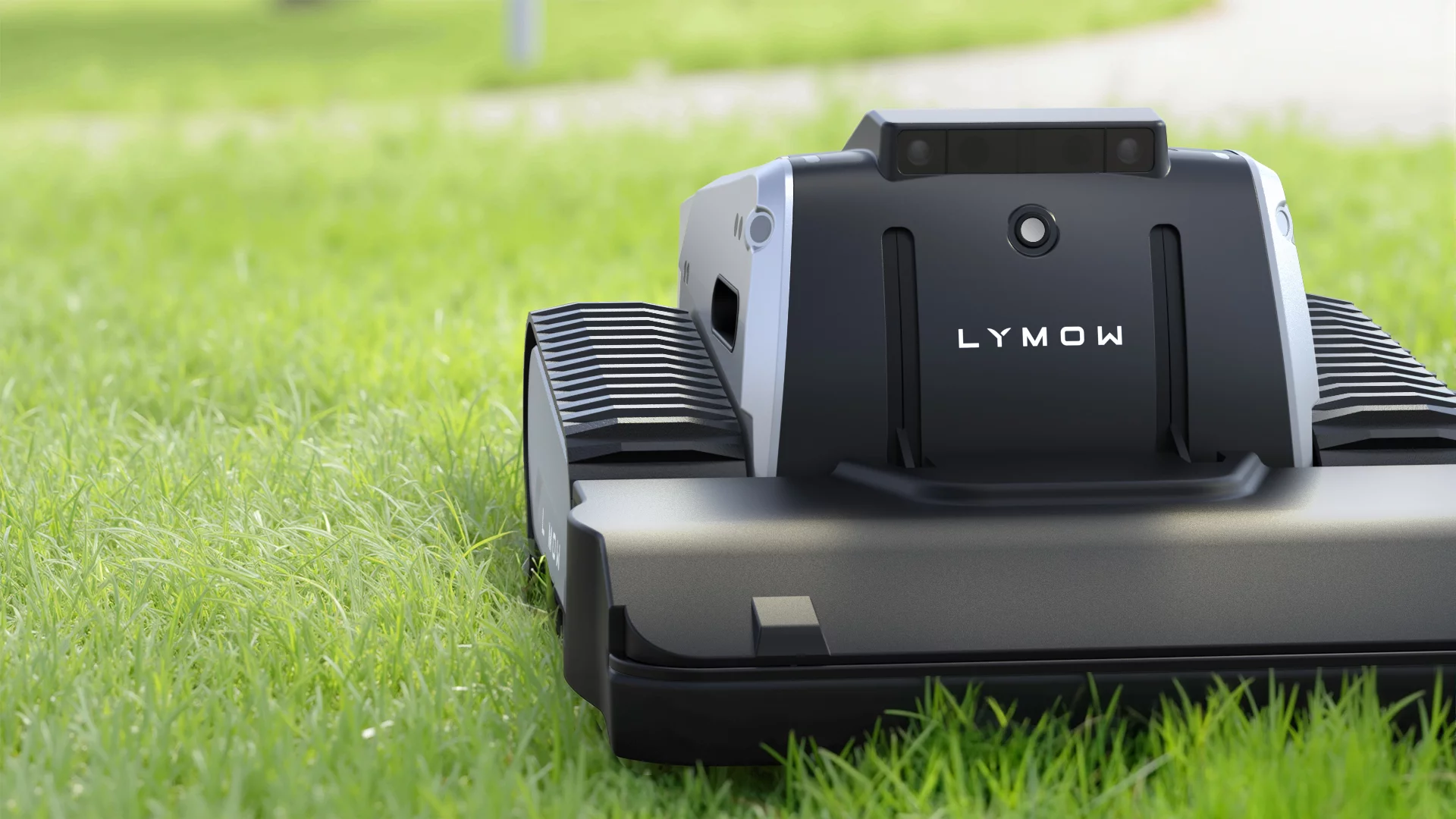 The Lymow One is a wire-free powerhouse designed to take on gradients, obstacles, and expansive lawns