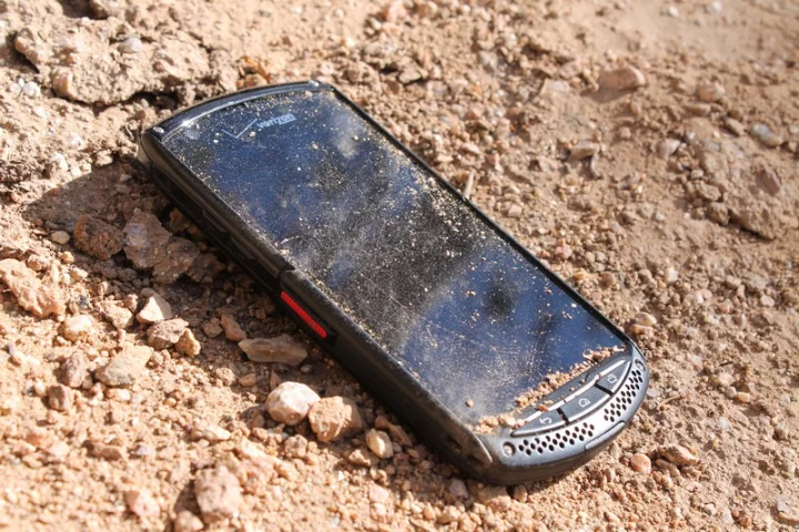 The Brigadier is dust and shock proof