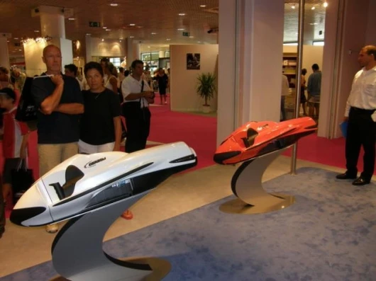 Seabob's underwater sleds