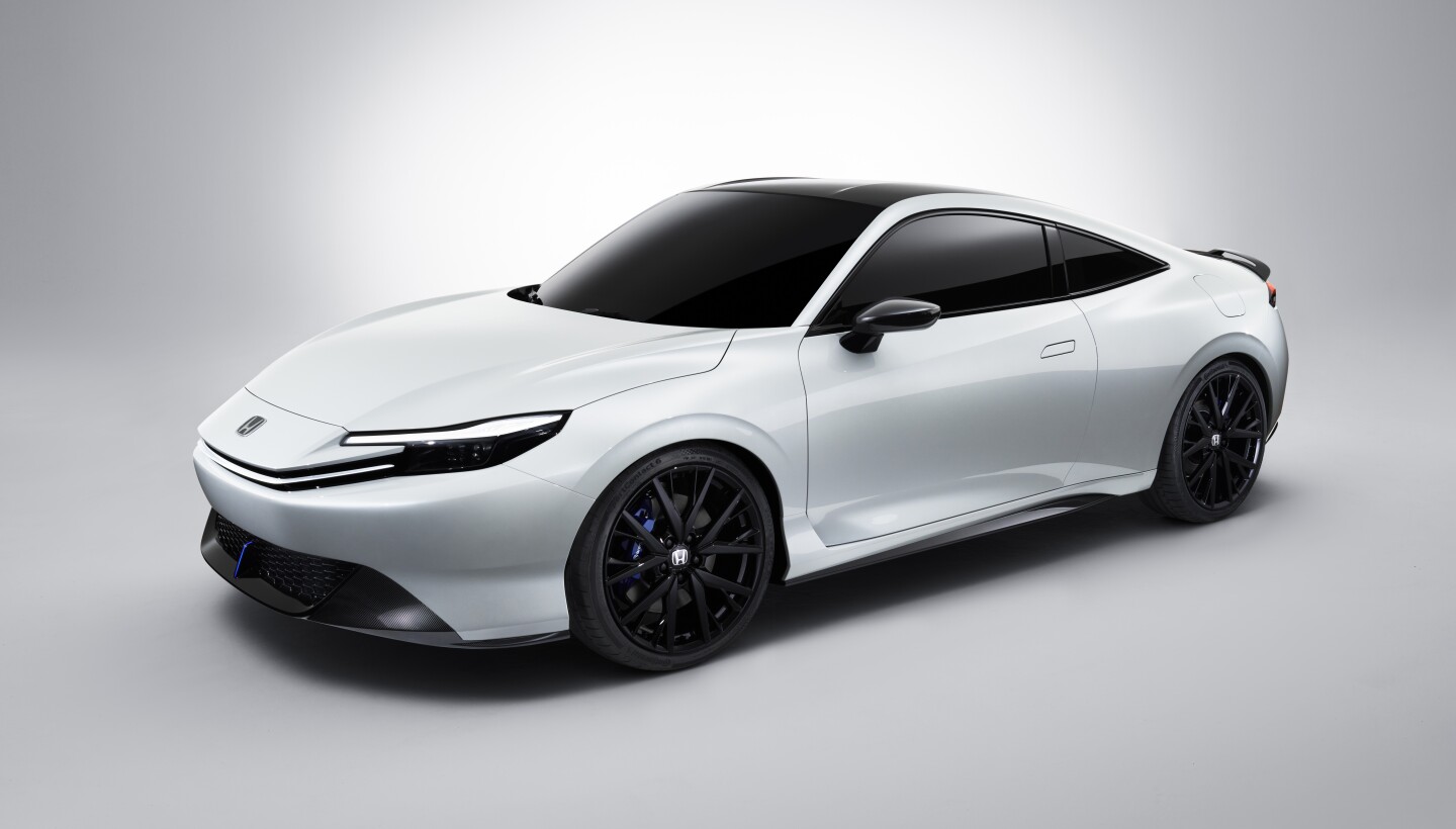 Honda revealed this Prelude concept in 2023, and I might like it better in white than red