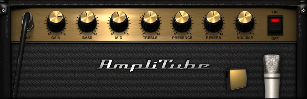 One of five amps available, this one based on Marshall's JCM800