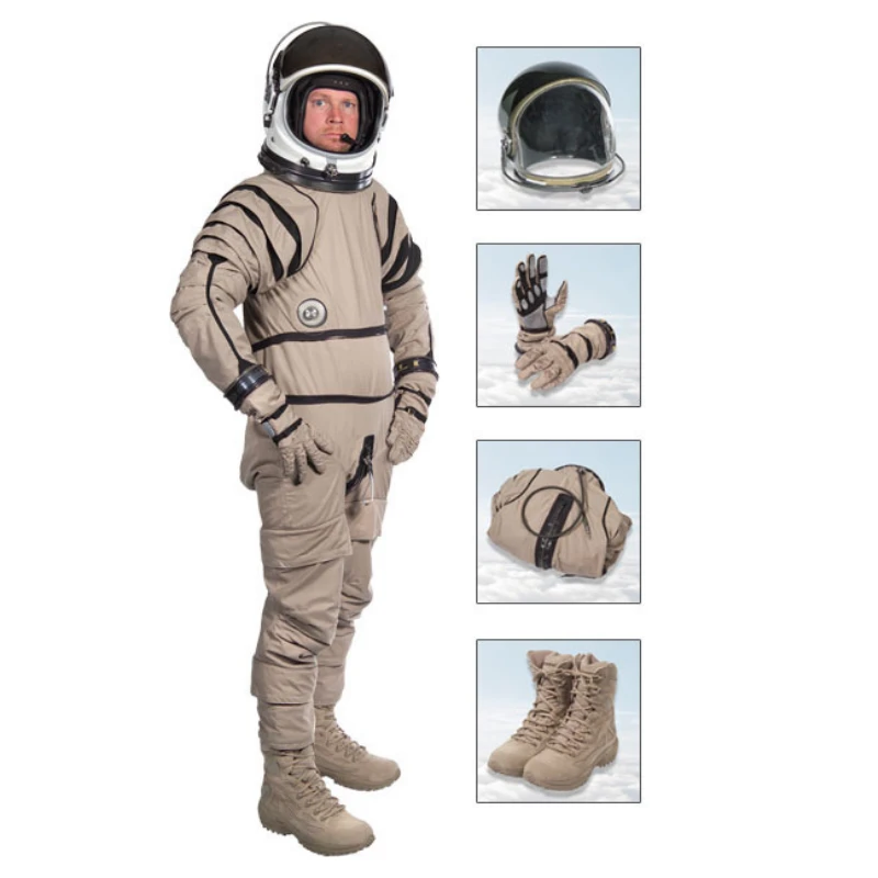 The anti-spin system is designed for astronauts and skydivers at extremely high altitudes