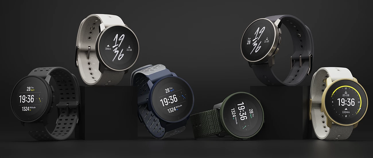 The Suunto 9 Peak Pro premium smartwatch is available in two titanium models and four stainless steel versions