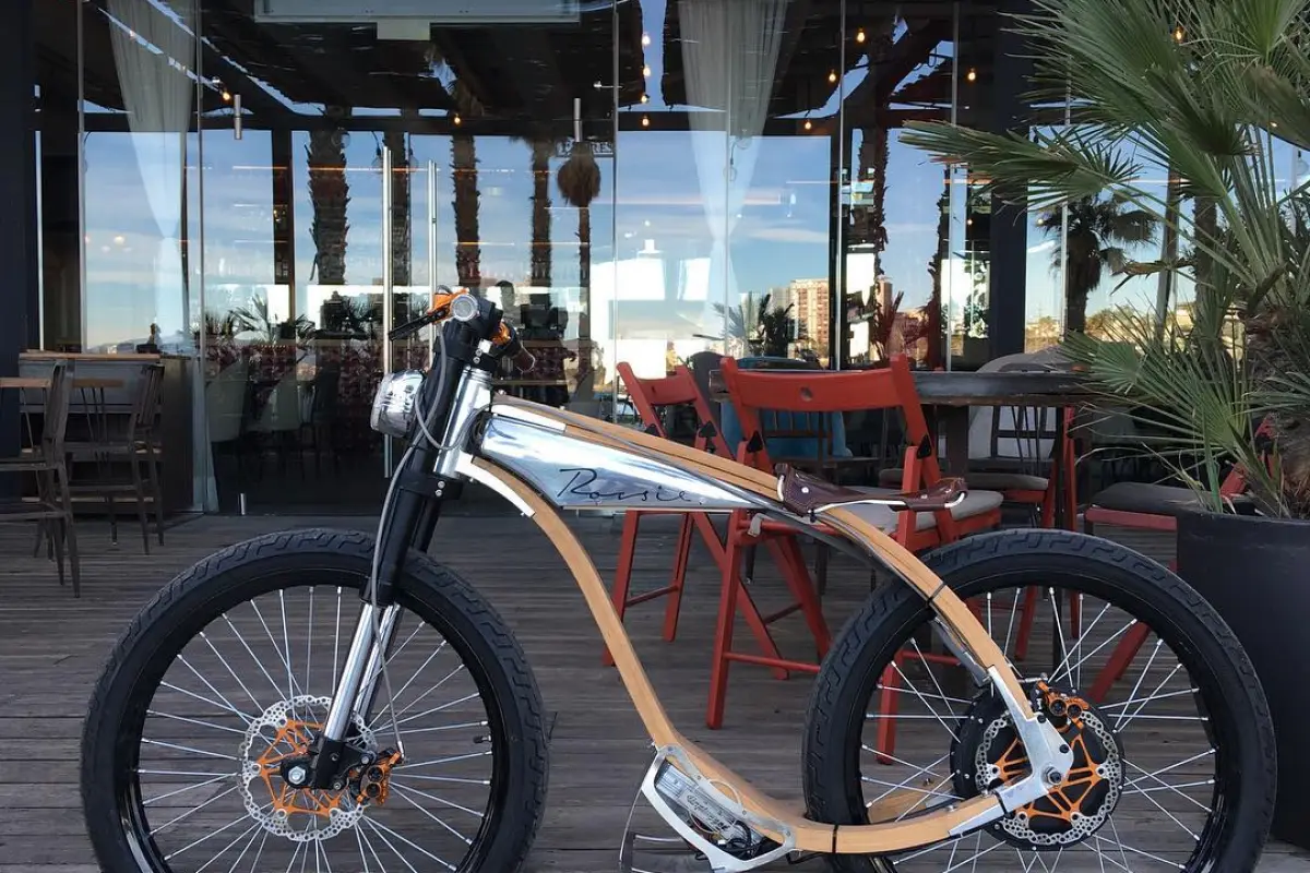 The retro-chic Rocsie motorbike