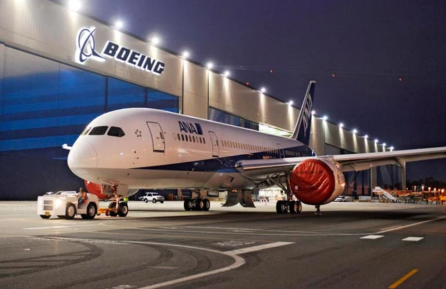 ANA will take delivery of the first 787 destined for commercial use this week (Photo: Boeing)
