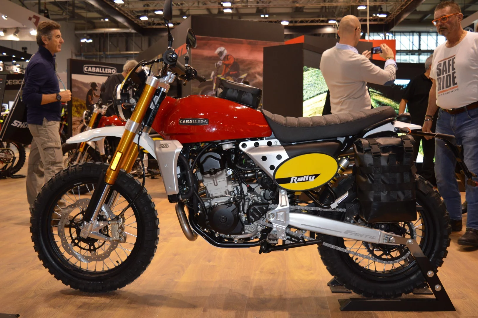 The Fantic Motor Caballero 500 gets a taller, Rally variant for 2019