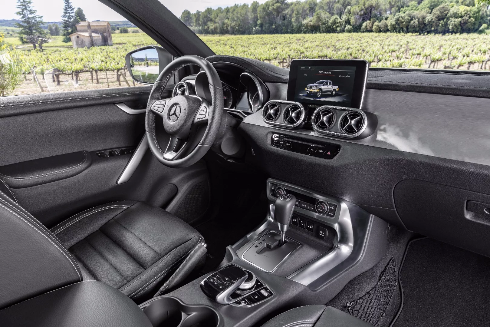 Inside the new Mercedes X-Class