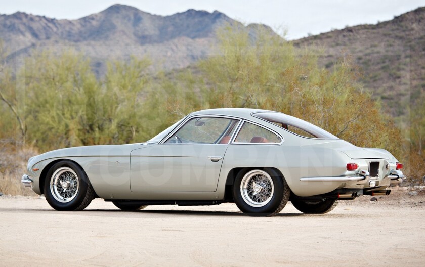 This prototype of the A3/L Iso Grifo was a collaboration between Giotto Bizzarrini and Giorgetto Giugiaro, and was exhibited at the 1963 Torino Motor Show and 1964 New York Auto Show. It was restored in the late 1980s by a Pebble Beach Concours d'Elegance judge and has been awarded at Pebble Beach, Concorso Italiano, and the Meadow Brook Concours d'Elegance. The 1963 Iso Grifo SI Coupe prototype sold for $1,760,000 at Gooding & Co