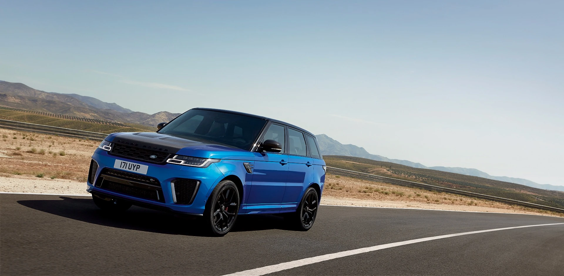The Range Rover Sport SVR