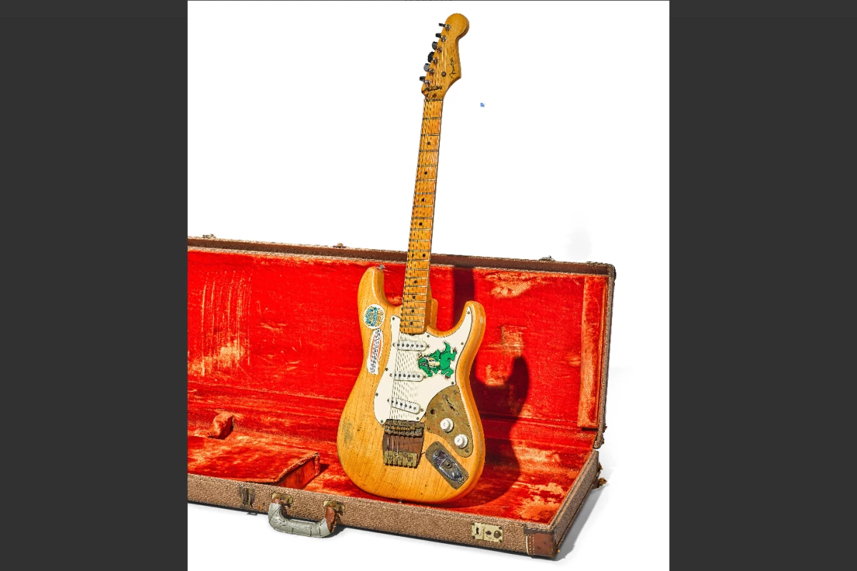 This Fender Stratocaster, aka "Alligator," was Jerry Garcia's guitar of choice from early 1971 until late 1973