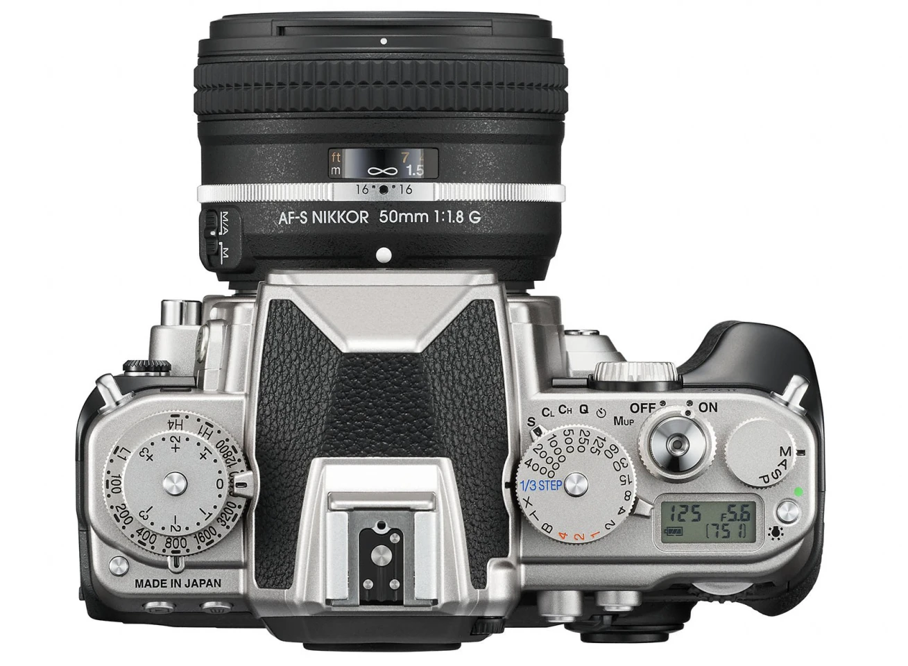 The most striking feature of the Nikon Df is undoubtedly its abundance of mechanical dial-based manual controls