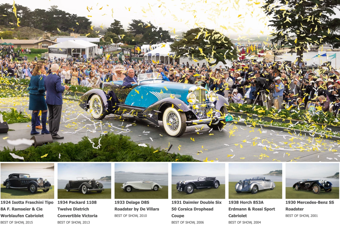 RM Auto Restorations restored the 1932 Duesenberg Model J Figoni Sports Torpedo that won best of show at Pebble Beach Concours d’Elegance 2022. Remarkably, it’s the seventh time in 21 years that the restoration arm of the world’s largest collectible car auction house has taken out the main prize at Pebble Beach. That’s far and away the best record of any automotive restoration shop.