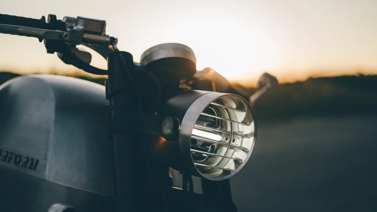 Louvered headlight looks great