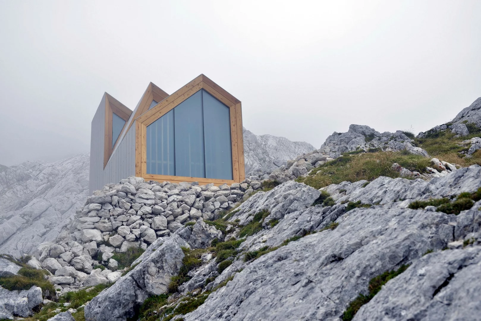 Mt. Skuta Alpine Shelter by OFIS