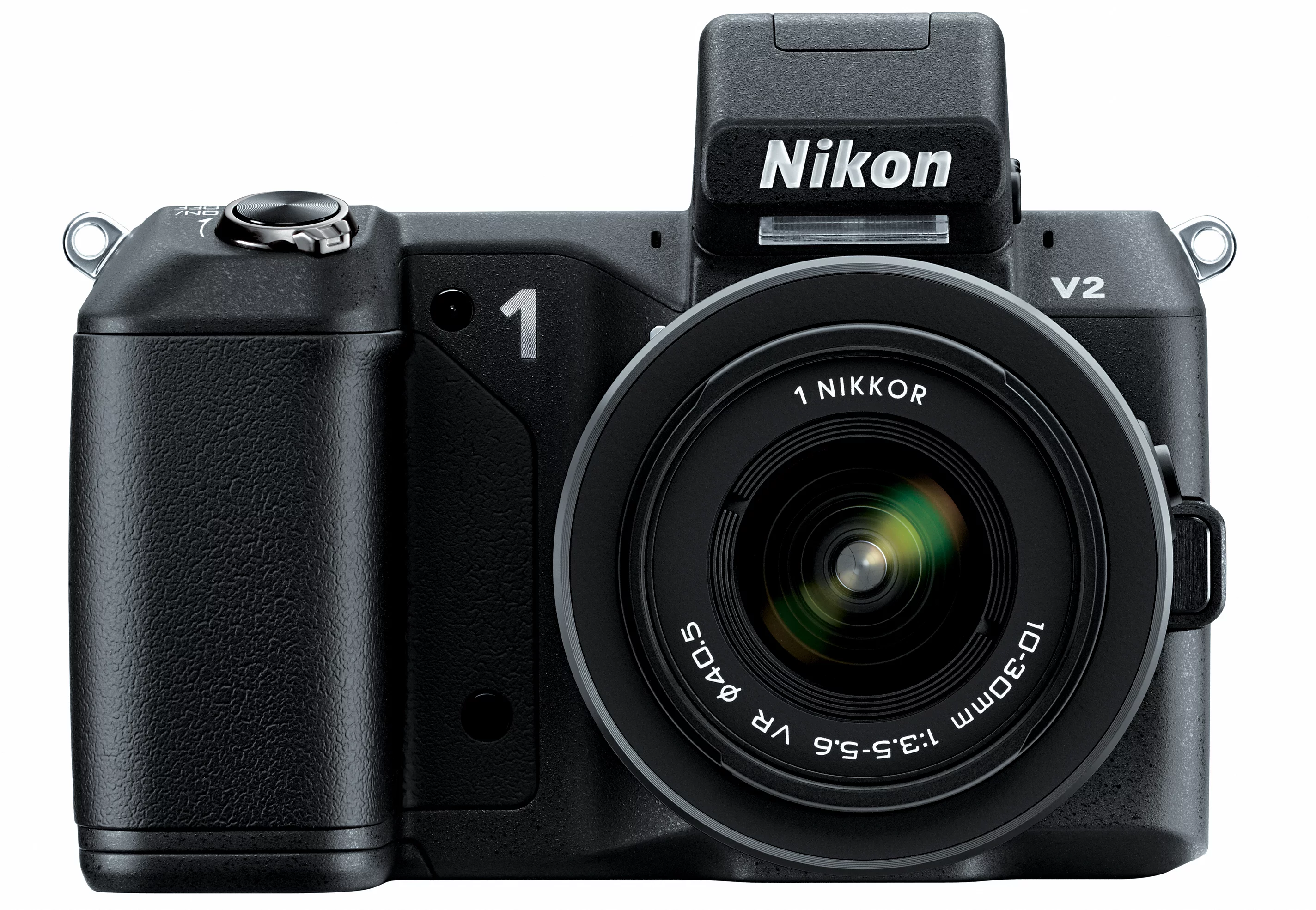 The Nikon 1 V2 features a 14.2-million-pixel CX-format CMOS sensor