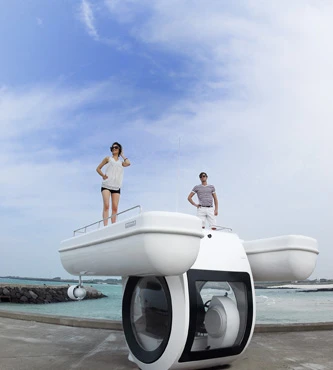 The EGO semi-submarine boat