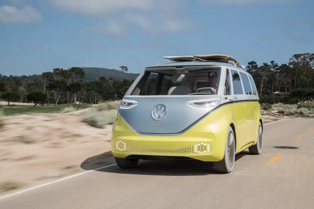 Volkswagen's I.D. Buzz van will use deep learning networks to track the head movements of the driver to detect distractions
