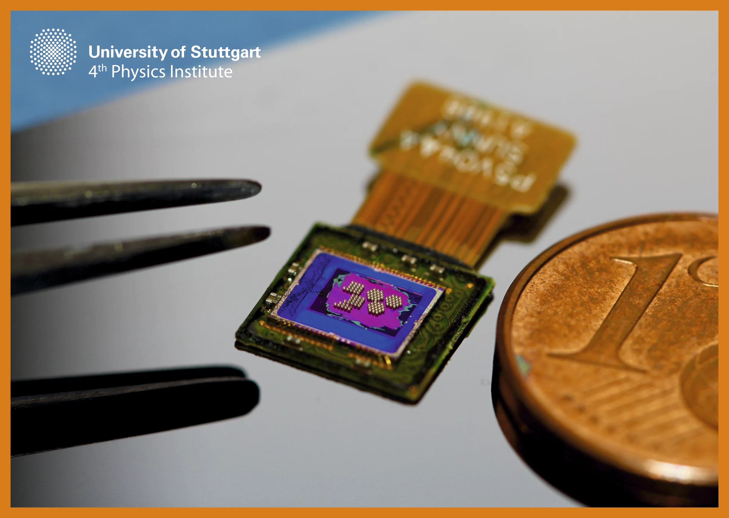 To demonstrate the lens' wider applications, the researchers also printed it onto a CMOS image chip to create a tiny sensor