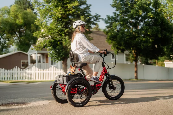 "Whether you’re cruising with friends, riding with your pet, or reclaiming your freedom post-injury or in retirement, the Triker is your ride - safe, stable, and smooth"
