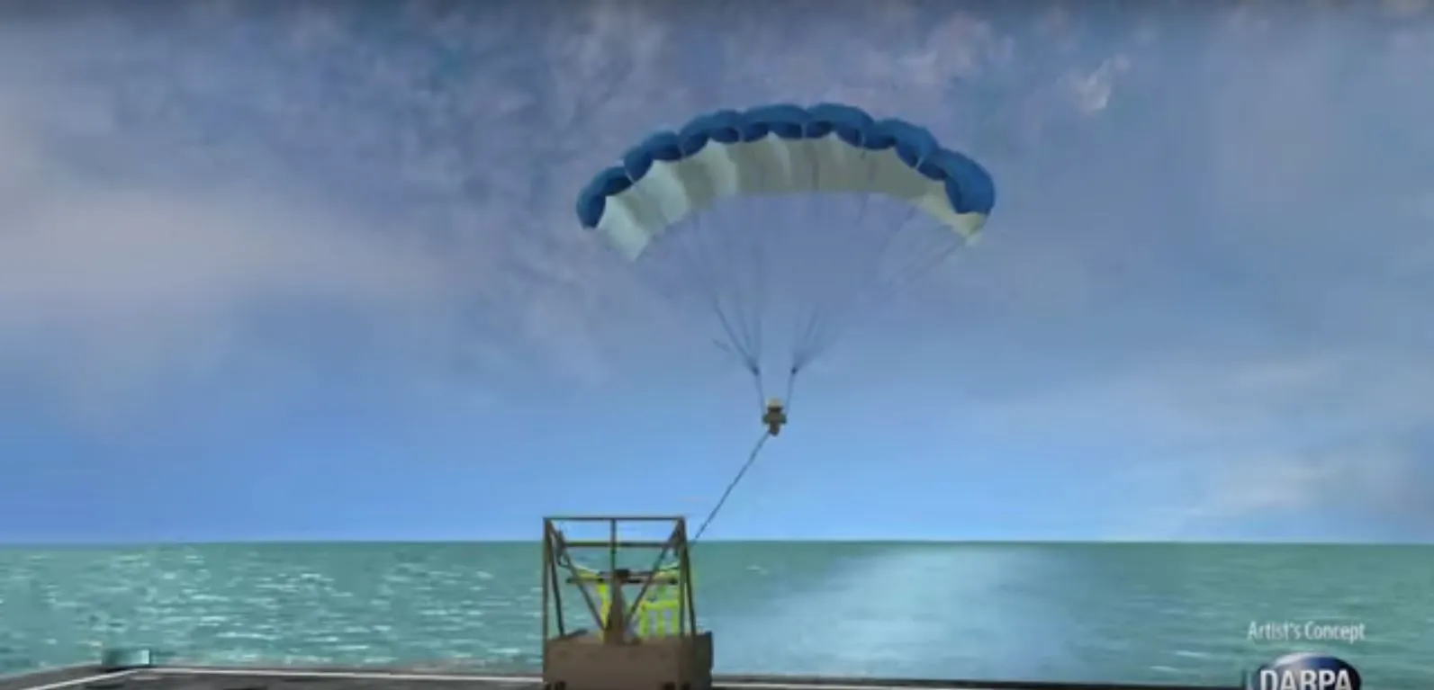 TALONS unit deploying airfoil