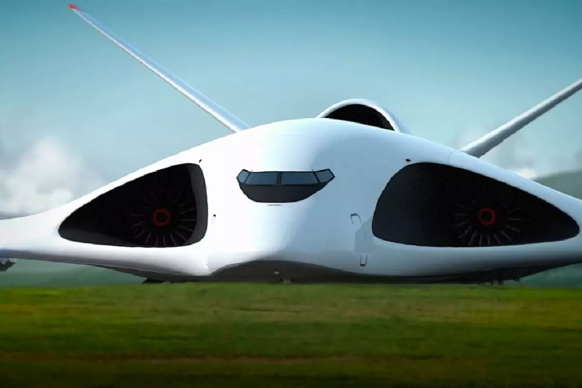 The heavy transport craft concept, dubbed the PAK TA, could fly at supersonic speeds of up to 2,000 km/h (Image: Aleksey Komarov)