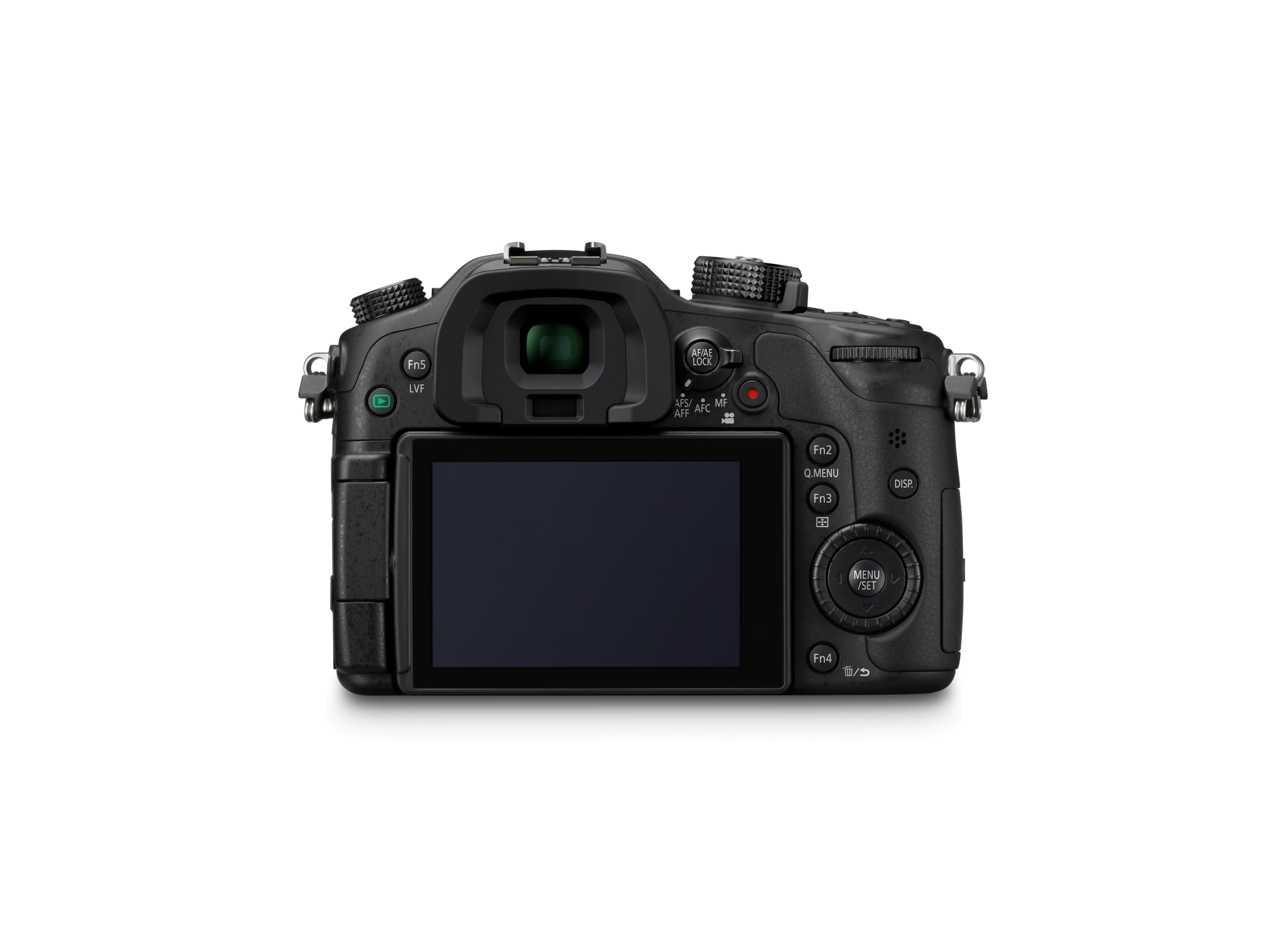 To the rear, there's a 2,359K-dot resolution OLED live viewfinder and a free-angle 3-inch, 1,036K-dot OLED display panel