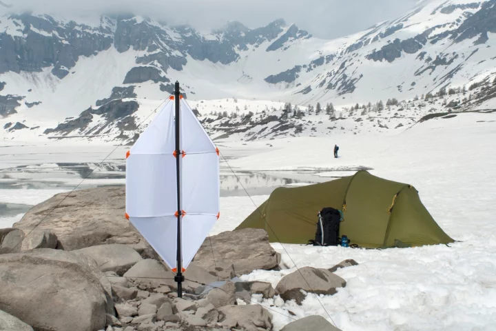 The Micro Wind Turbine is designed for ease-of-use portability