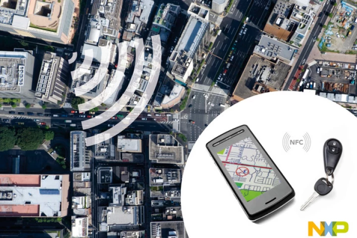 NFC-enabled "smart" car key technology has been launched by The Netherlands' NXP Semiconductors