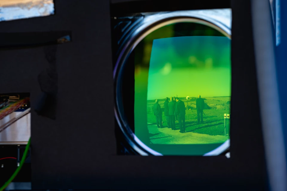 The business end of the DragonFire laser weapon