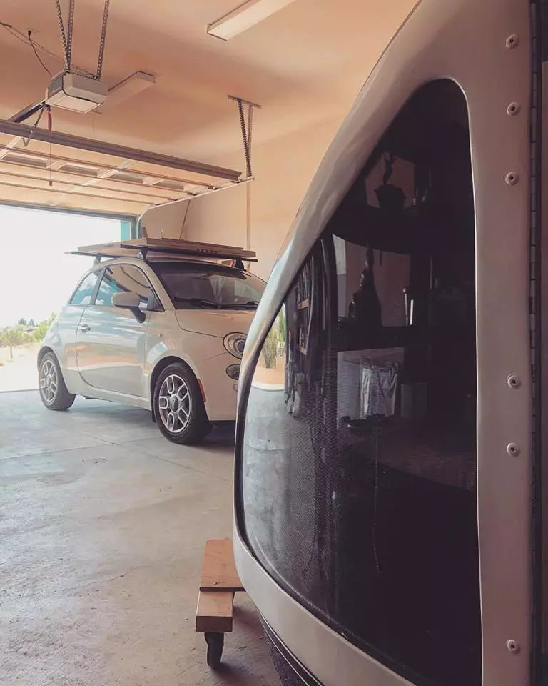 The Fiat 500 that inspired the project