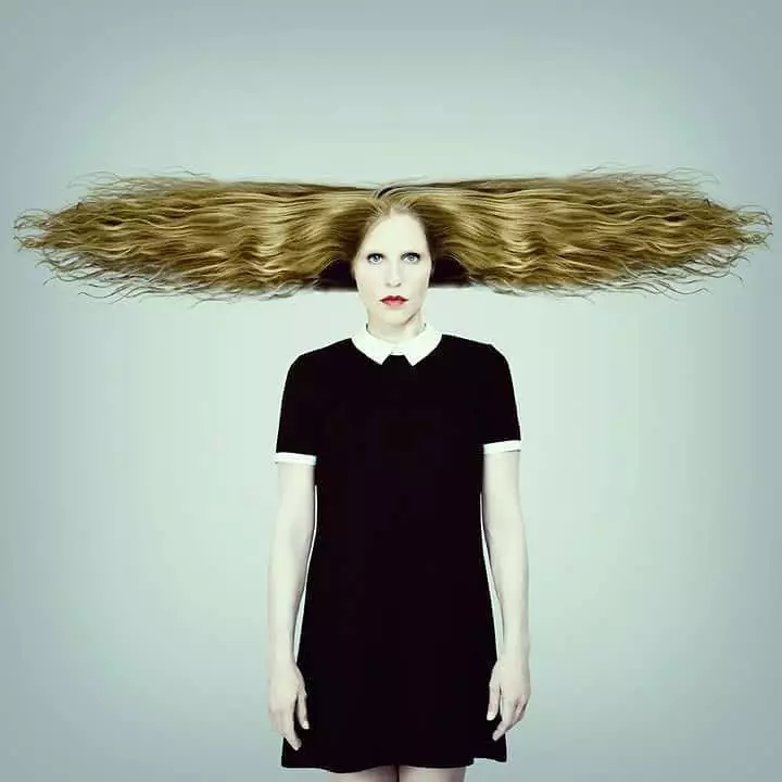 A runner up from the Photobox Instagram Photography Awards in the Art category, capturing a minimalist conceptual portrait by @ericbenierburckel