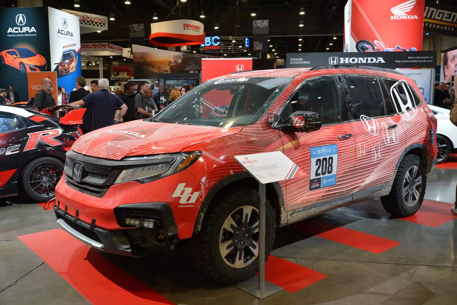 Some trucks look better without a wash-n-wax - the Pilot Rebelle Rally is definitely one of them