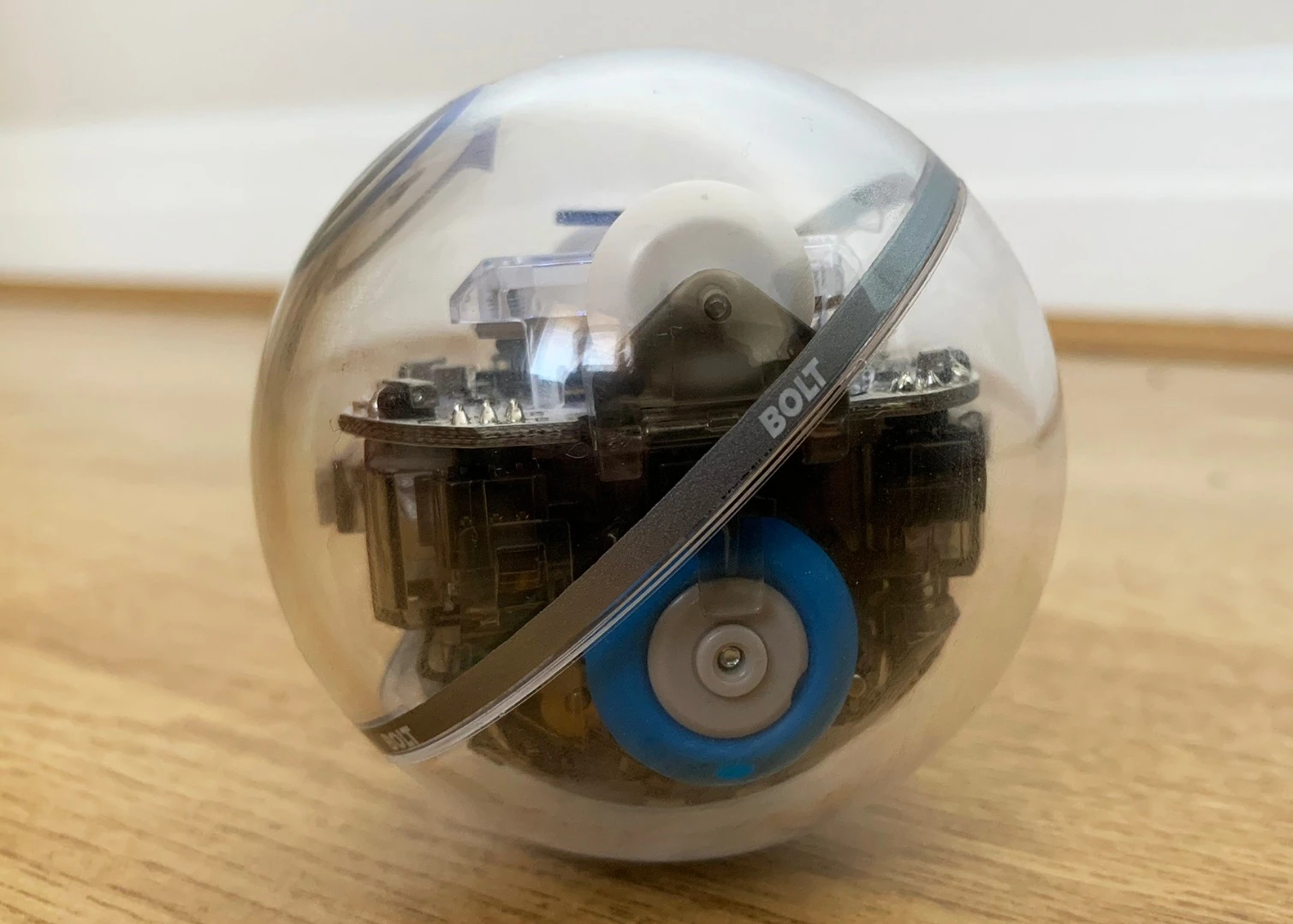 You can control the Sphero Bolt via a phone app or the web