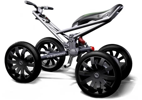 Segway's Centaur Concept could easily be adaptable as a second-mode of transport