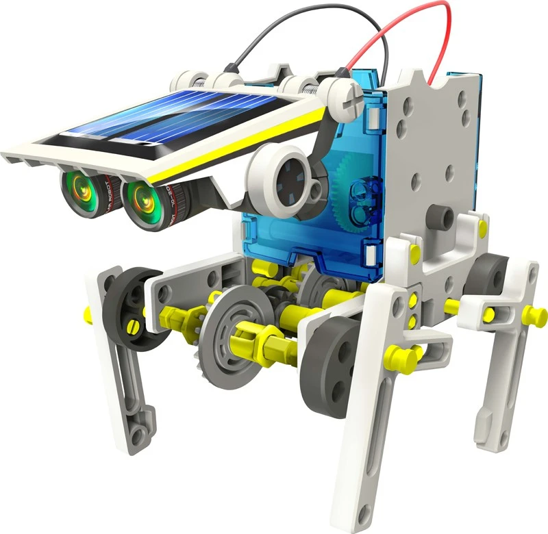 Quadru-bot is just one of the kit's 14 forms